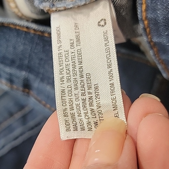 Goodfellow & Co Size S Med-Dk Wash Denim Trucker Jacket Excellent Used Condition - Picture 12 of 12